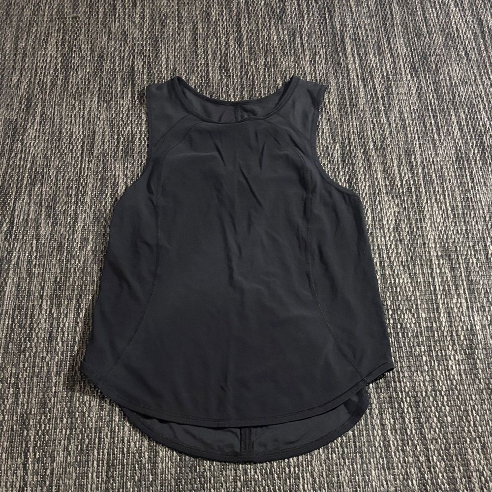 Lululemon Sculpt Tank Top Sheer Mesh Size 4